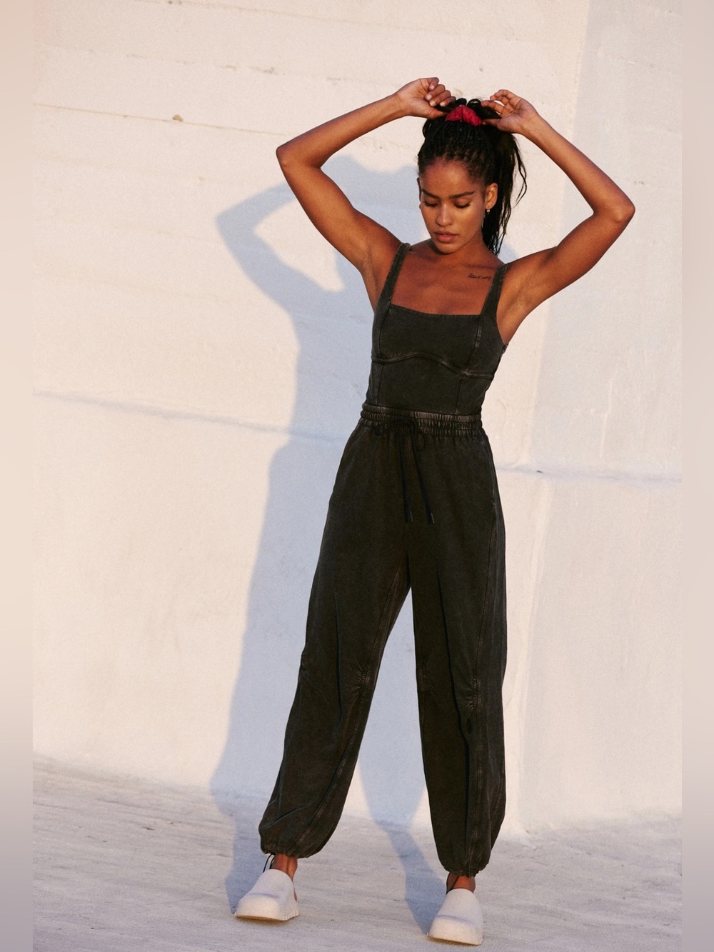Free People Inbound Stretch cotton jumpsuit